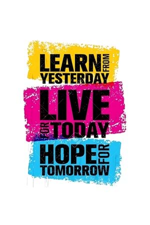 Win Ovro Premium Beyaz Porselen Hediye Kupa Bardak Çift Yön Baskı - Learn Live Hope