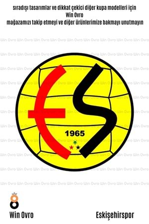 Win Ovro Premium Beyaz Porselen Hediye Çift Yön Baskılı Kupa Bardak - EskişehirSpor