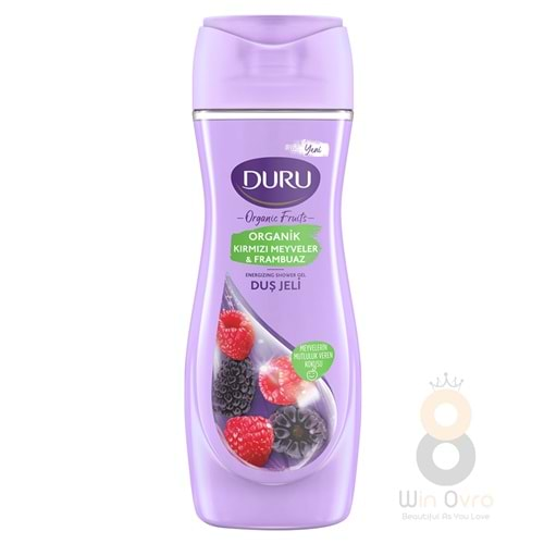 Duru Organik Kırmızı Meyveler & Frambuaz Duş Jeli 450ml.