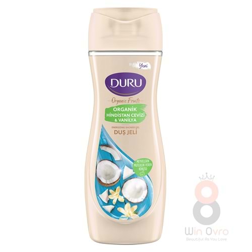 Duru Organik Hindistan Cevizi & Vanilya Duş Jeli 450ml.