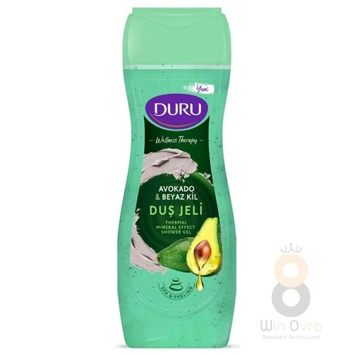 Duru Wellness Therapy Avakado & Beyaz Kil Duş Jeli 450ml.