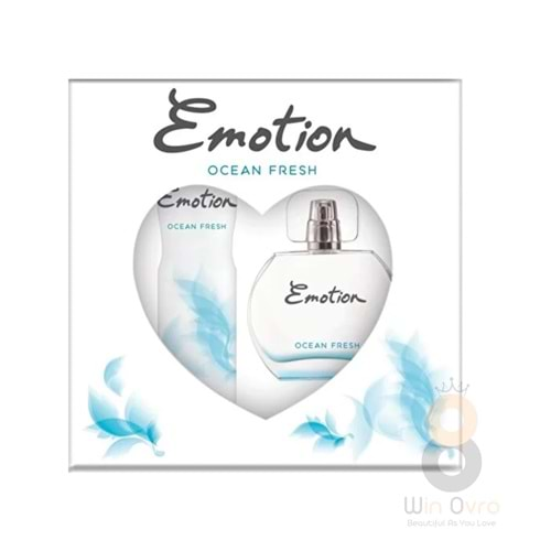 Emotion Ocean Fresh EDT Kadın Parfüm 50 ml & Deodorant 150 ml