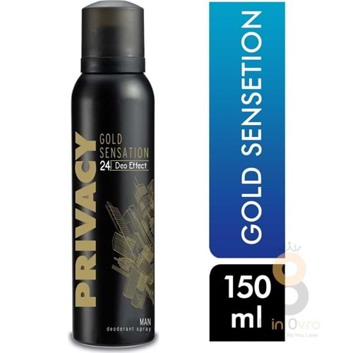 Privacy Erkek Deodorant Sprey 150 ml Gold Sensation