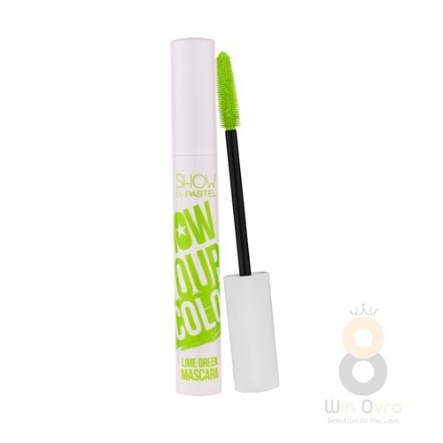 Show By Pastel Show Your Color Mascara - Maskara 12 Lime Green 10 ml