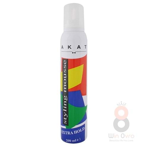 Akat Gardi Styling Mousse Extra Hold Saç Köpüğü 200ml