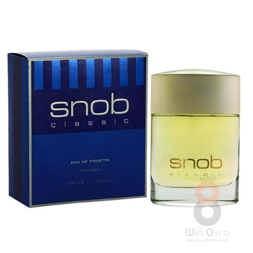 Snob Eau De Toilette Classic Edt Erkek Parfümü 100 ml