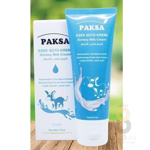 Paksa Eşşek Sütü Krem 75 ml.