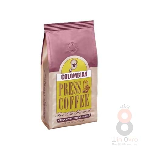 KuruKahveci Mehmet Efendi Colombian Press Coffee 250 Gr