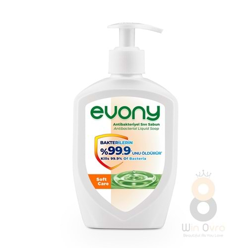 Evony Antibakteriyel Sıvı Sabun Soft Care 300 Ml