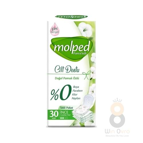 Molped Gunluk Ped Pure & Soft 30lu