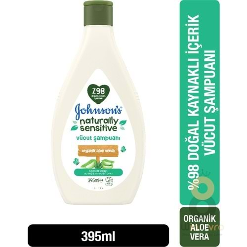 Johnson's Baby Naturals Vücut Şampuanı 395ml