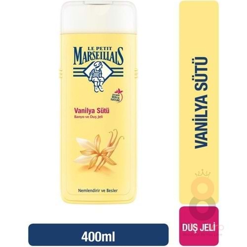 Le Petit Marseillais Lpm Vanilya Sütü Duş Jeli 400 Ml