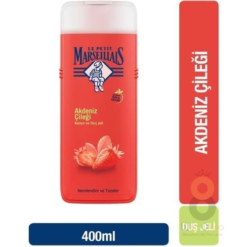 Le Petit Marseillais Akdeniz Çileği Duş Jeli 400ml