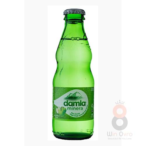 Damla Minera Elma Aromalı Gazlı İçecek 200 ml