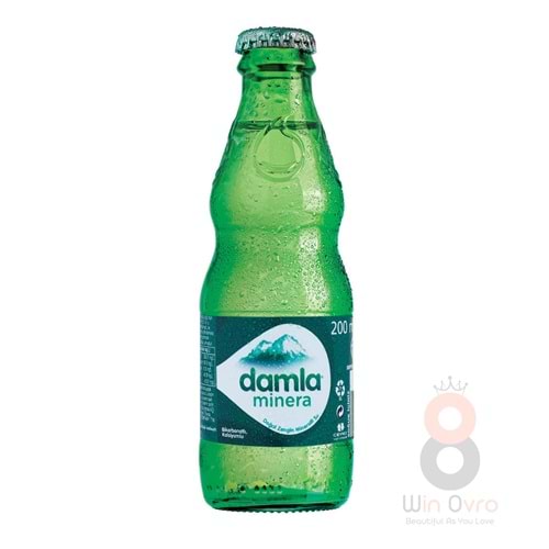Damla Minera Doğal Maden Suyu 200 Ml