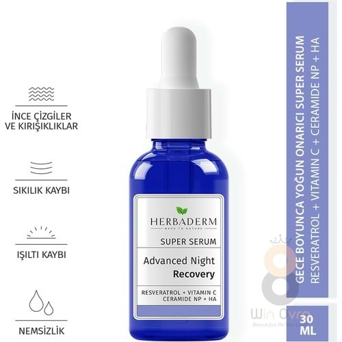 Herbaderm Superserum Yoğun Onarıcı Gece Kompleksi