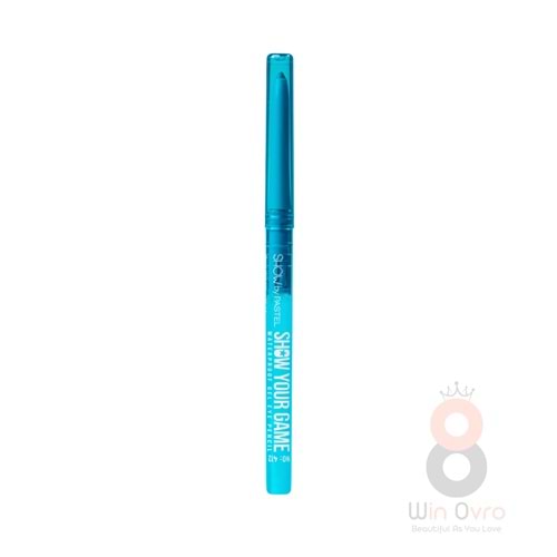 Show By Pastel Show Your Game Waterproof Gel Eye Pencil - Suya Dayanıklı Jel Göz Kalemi 412