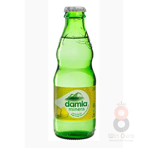 Damla Minera Limon Aromalı Soda Şişe 200 Ml.