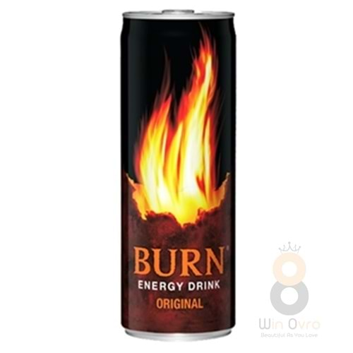 Burn Orjinal Enerji İçeceği Kutu 250 ML.