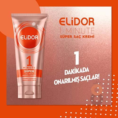Elidor Saç Kremi Yıpranmış Saçlar 1M 170 ml