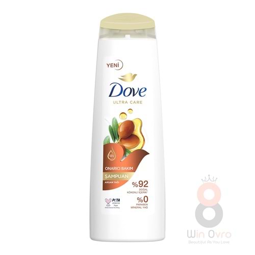 Dove Ultra Care Saç Bakım Şampuanı Onarıcı Bakım Argan Yağı 400 ml