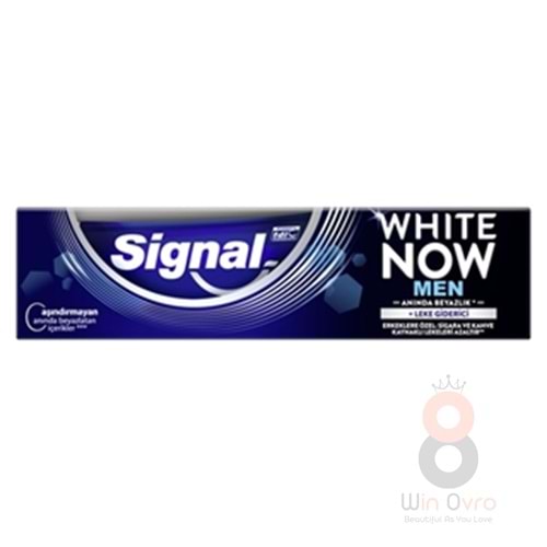 Signal White Now Men Leke Karşıtı Diş Macunu 75 ml