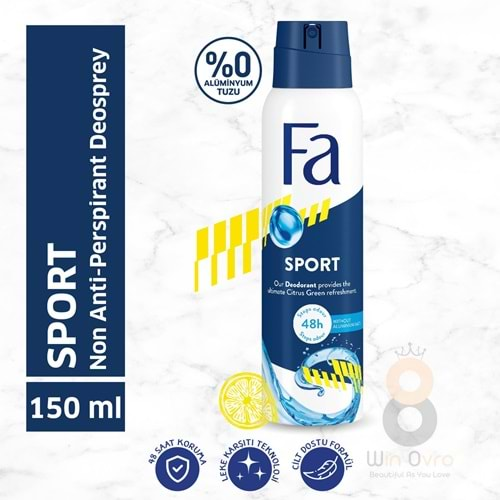 Fa Men Sport 150 Ml Turunçgil Aromalı Erkek Deo