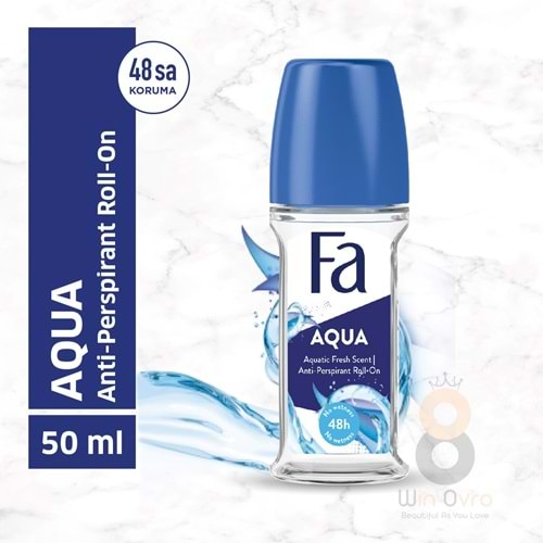 Fa Aqua Roll-On 50 Ml Okyanus Kokulu Kadın Roll-on