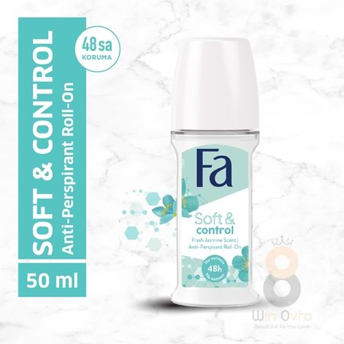 Fa Kadın Soft & Control Roll-On 50 Ml Yasemin Kokulu