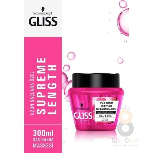 Gliss Supreme Length Saç Bakım Maskesi 300 ML