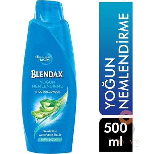 Blendax Aloe Vera Özlü 500 ml Şampuan