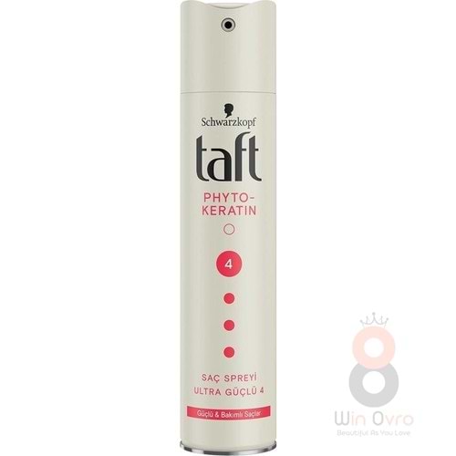 Taft Saç Sprey Phyto Keratin No.4 Ultra Güçlü