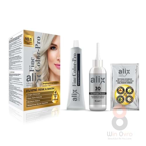 Alix Saç Boyası 10.1 Küllü Açık Sarı 50 ml