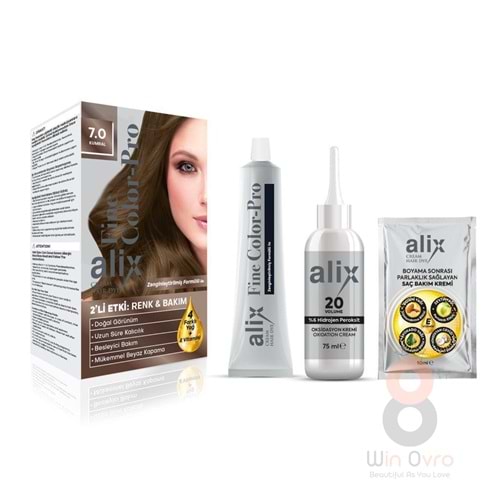 Alix Saç Boyası 7.0 Kumral 50 ml