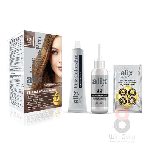 Alix Saç Boyası 7.3 Fındık Kabuğu 50 ml