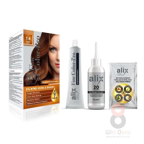 Alix Saç Boyası 7.4 Gizemli Bakır 50 ml
