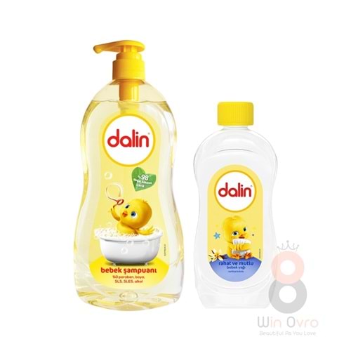 Dalin Klasik Bebek Şampuanı 700 ml + 100 ml Mutlu Bebek Yağı
