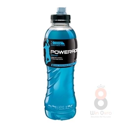 Powerade İce Blast Meyve Aromalı Mavi Pet 500 Ml
