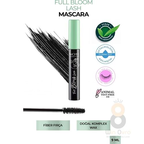 Note Full Bloom Lash Maskara