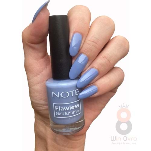 Note Flawless Nail Enamel Oje 13 Krom Mavi