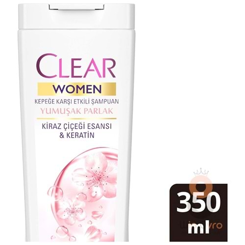 Clear Women Kiraz Çiçeği Esansı Şampuan 350 ml
