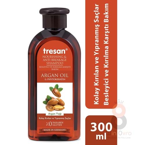 Tresan Argan Yağı Besleyici ve Kırılma Karşıtı Bakım Şampuanı 300 ml