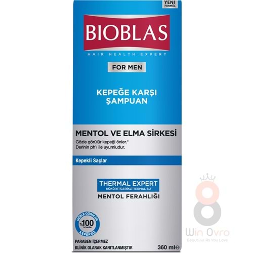 Bioblas Thermal Expert Men Kepeğe Karşı Şampuan 360 ml
