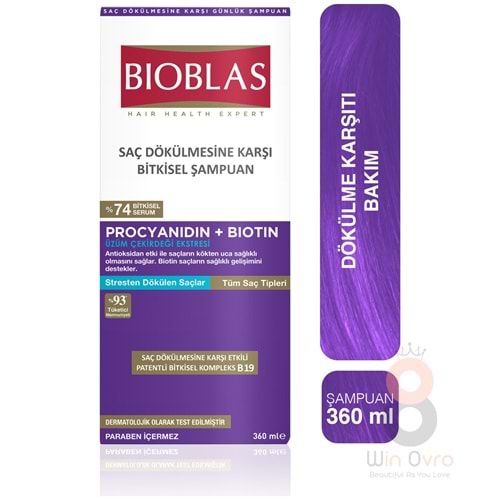 Bioblas Anti-Stress Zayıflamış Saçlar İçin Şampuan 400Ml