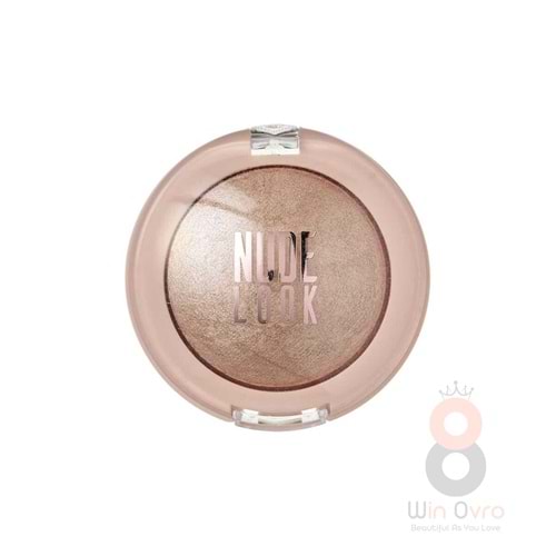 Golden Rose Nude Look Pearl Baked Eyeshadow-01 ivory-Tekli Sedefli Far