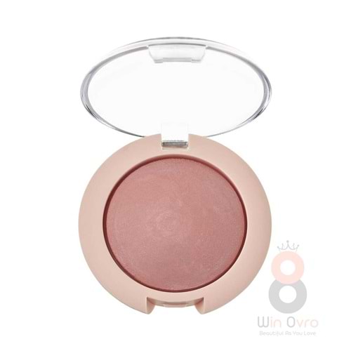 Golden Rose Nude Look Face Baked Blusher-Peachy Nude-İpeksi Allık