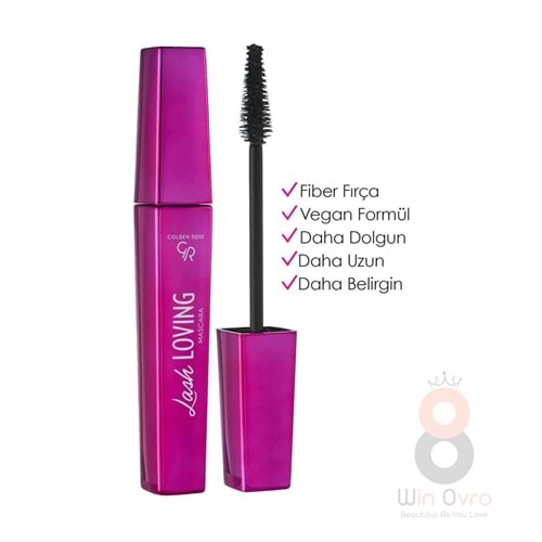 Golden Rose Lash Loving Mascara-Black-Hacim Veren Maskara