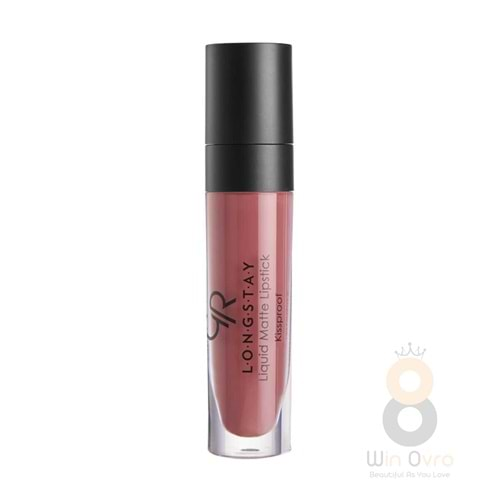 Golden Rose Longstay Liquid Matte Lipstick-20 Amber Brown-Likit Mat Ruj