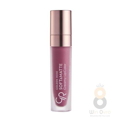 Golden Rose Soft&Matte Creamy Lipcolor-110 Lilac-Likit Mat Ruj