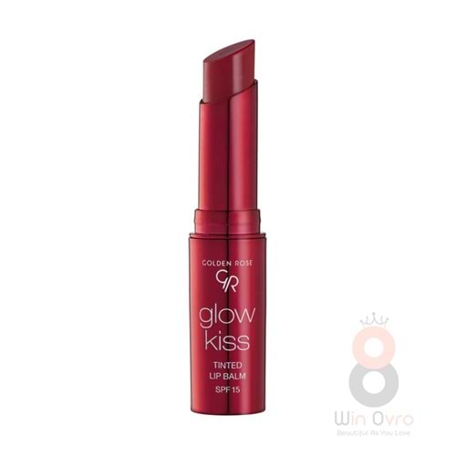 Golden Rose Glow Kiss Tinted Lip Balm 02 Strawberry